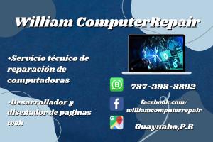 Servicios Tecnico de Programacion y Reparacion de Computadoras